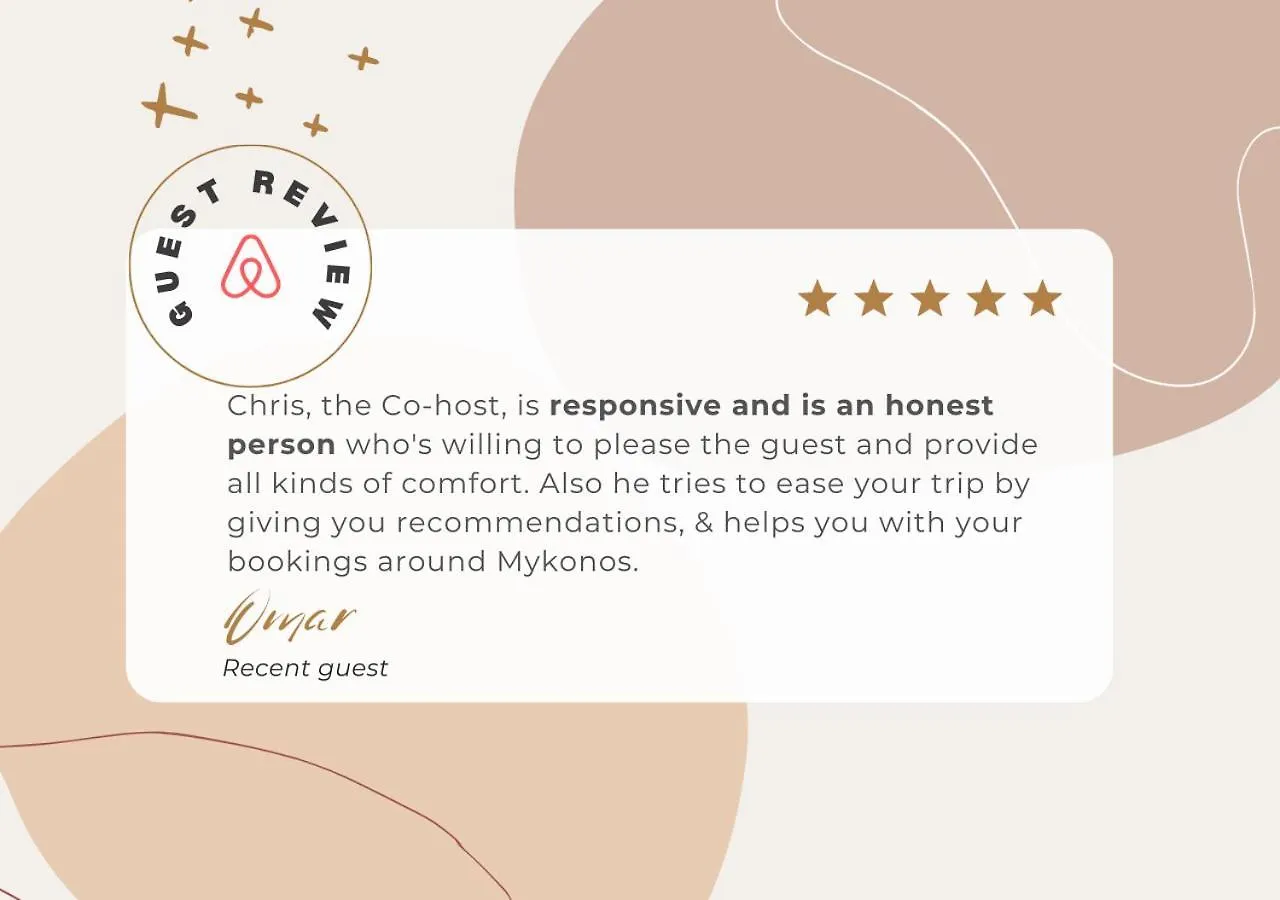 The Mykonos House - Newly Renovated Villa Near Town Mykonos Town 0*,  希腊
